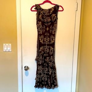 John Galliano Silk Dress